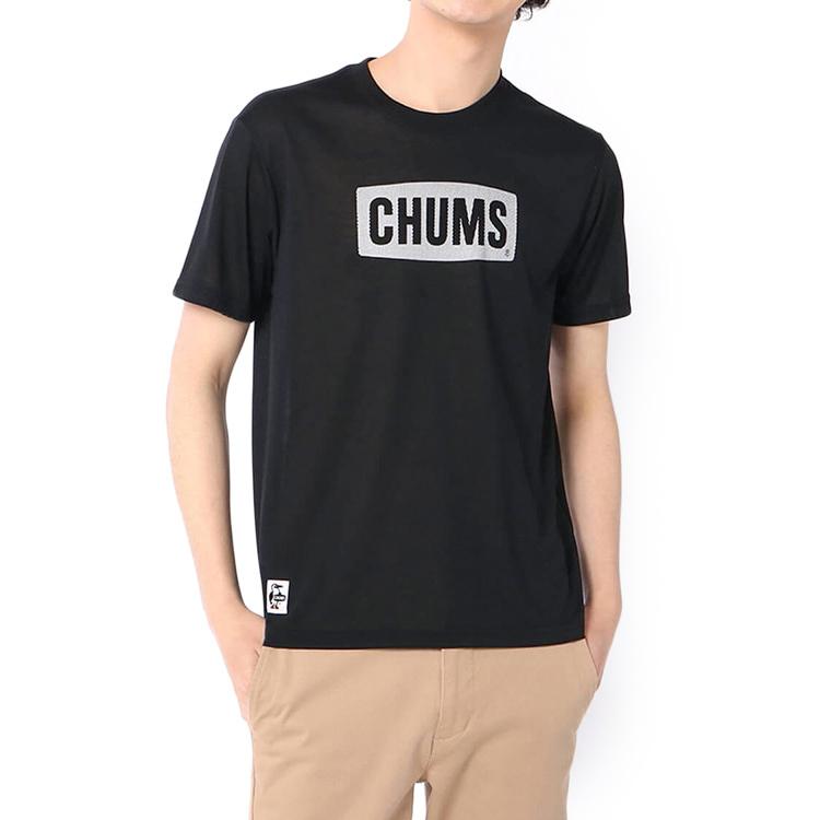 Chums チャムス Tシャツ Chums Logo Dry T Shirt ロゴ ドライ 半袖 Cm 757 2m50cm 通販 Yahoo ショッピング