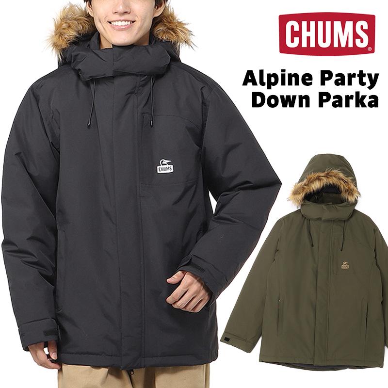 CHUMS チャムス ダウンジャケット Alpine Party Down Parka CHUMS チャムス ダウンジャケット Alpine Party Down Parka