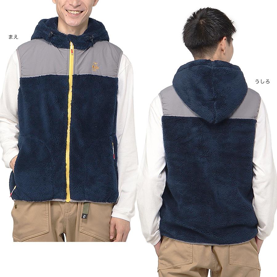 CHUMS セール チャムス Elmo Fleece Vest エルモ フリース CHUMS セール チャムス Elmo Fleece Vest エルモ フリース