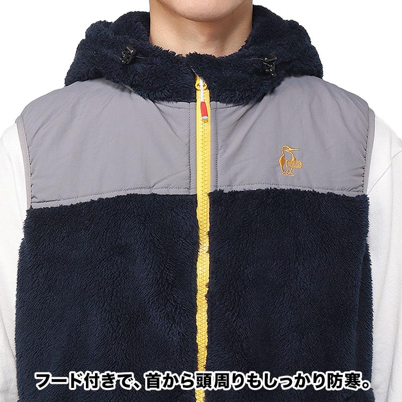 CHUMS セール チャムス Elmo Fleece Vest エルモ フリース CHUMS セール チャムス Elmo Fleece Vest エルモ フリース