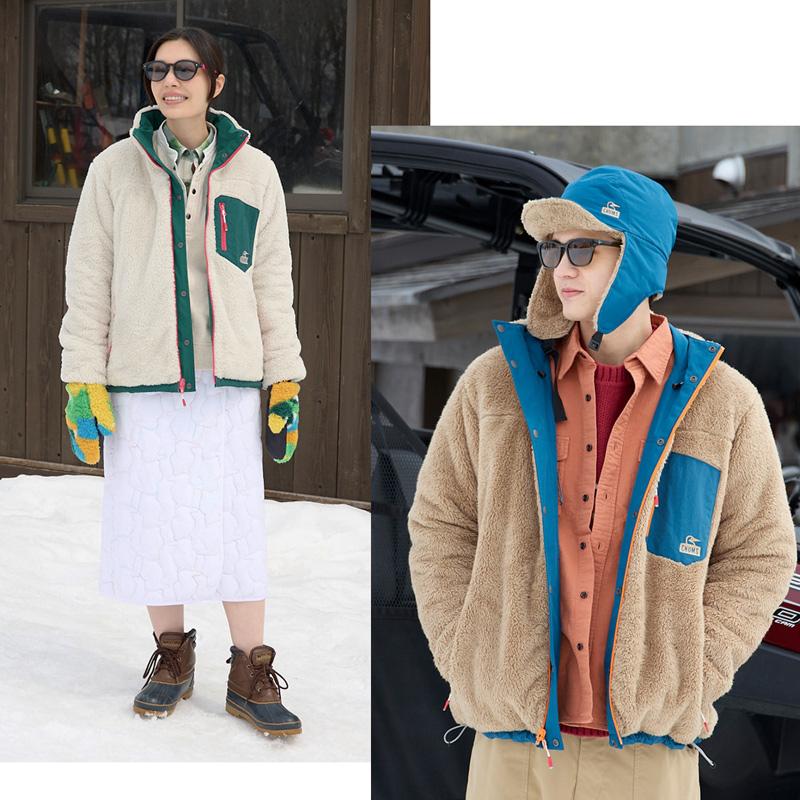 CHUMS チャムス Elmo Gore-Tex WINDSTOPPER Reversible Jacket CHUMS チャムス Elmo Gore-Tex WINDSTOPPER Reversible Jacket