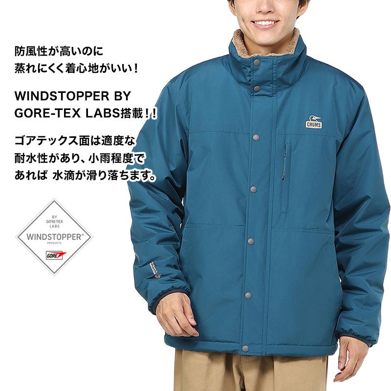CHUMS チャムス Elmo Gore-Tex WINDSTOPPER Reversible Jacket CHUMS チャムス Elmo Gore-Tex WINDSTOPPER Reversible Jacket