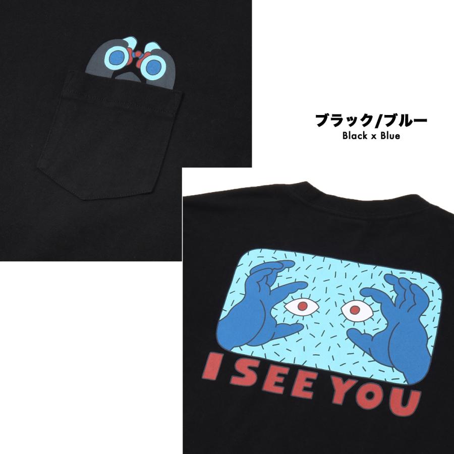 CHUMS チャムス SAYORI WADA Oversized I SEE YOU L/S T-Shirt CHUMS チャムス SAYORI WADA Oversized I SEE YOU L/S T-Shirt