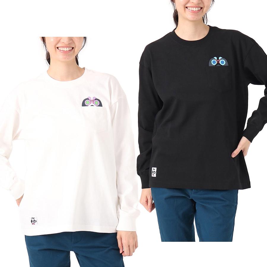 CHUMS チャムス SAYORI WADA Oversized I SEE YOU L/S T-Shirt CHUMS チャムス SAYORI WADA Oversized I SEE YOU L/S T-Shirt