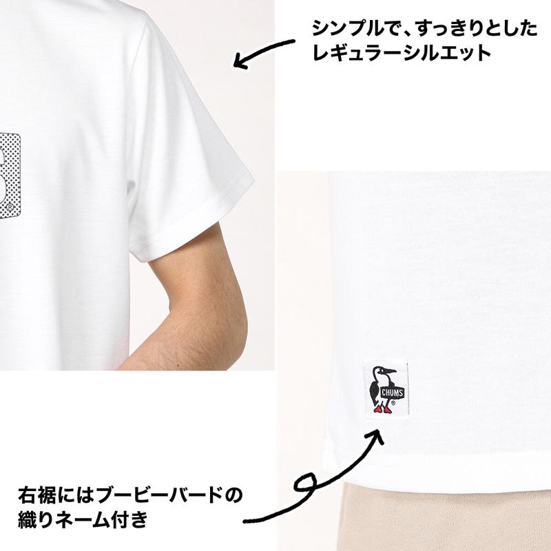 CHUMS Logo Work Out Dry T-Shirt チャムス ロゴ ワークアウト ドライTシャツ 長袖｜2m50cm｜14