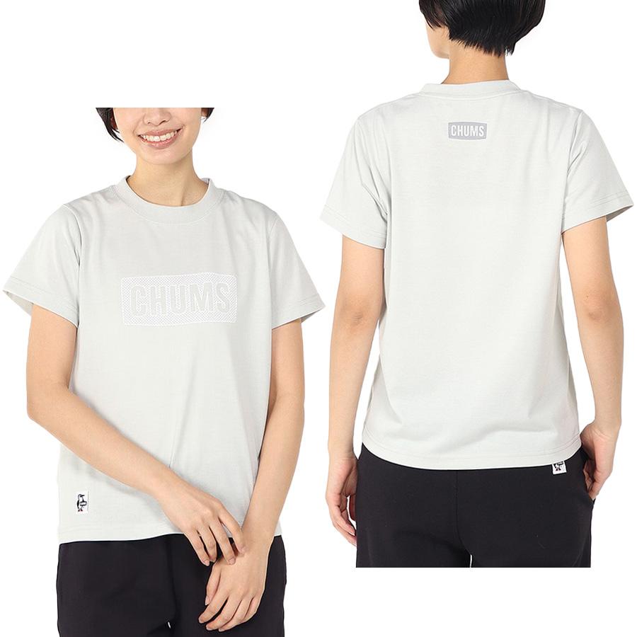 CHUMS Logo Work Out Dry T-Shirt チャムス ロゴ ワークアウト ドライTシャツ 長袖｜2m50cm｜09