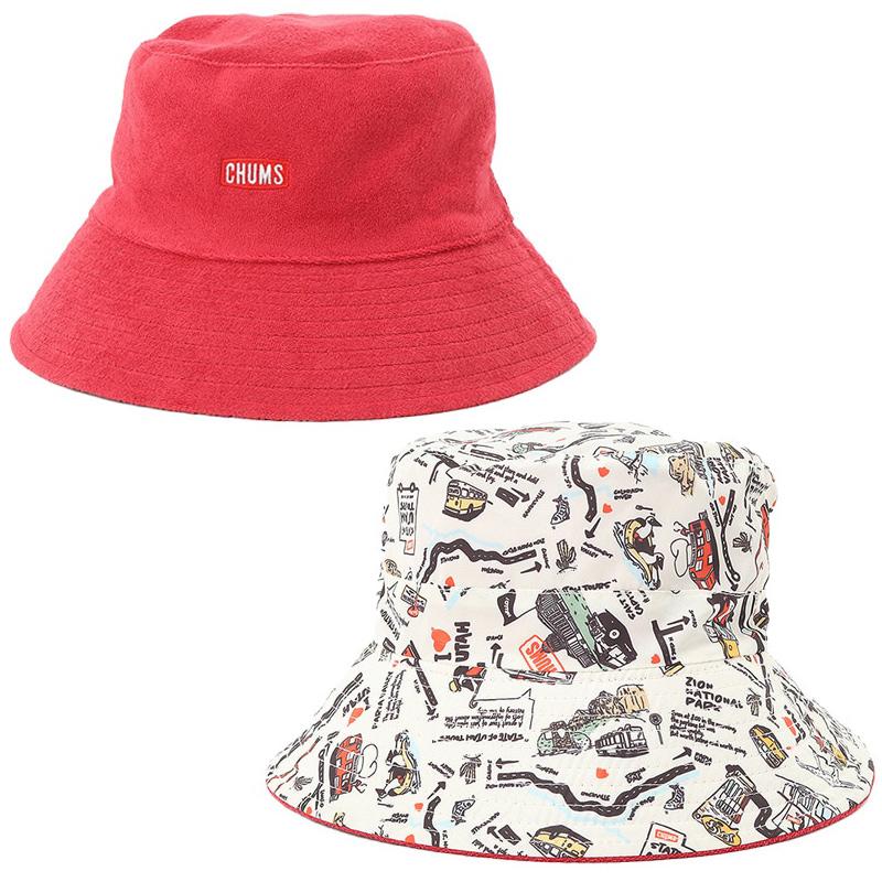 CHUMS チャムス 帽子 Reversible Pile Bucket Hat  リバーシブル パイル バケットハット｜2m50cm｜15