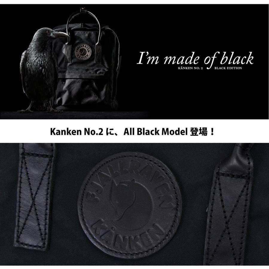 デイパック Fjall Raven フェールラーベン Kanken No. 2 Black Laptop 15 カンケン ブラック ラップトップ fjallraven｜2m50cm｜03