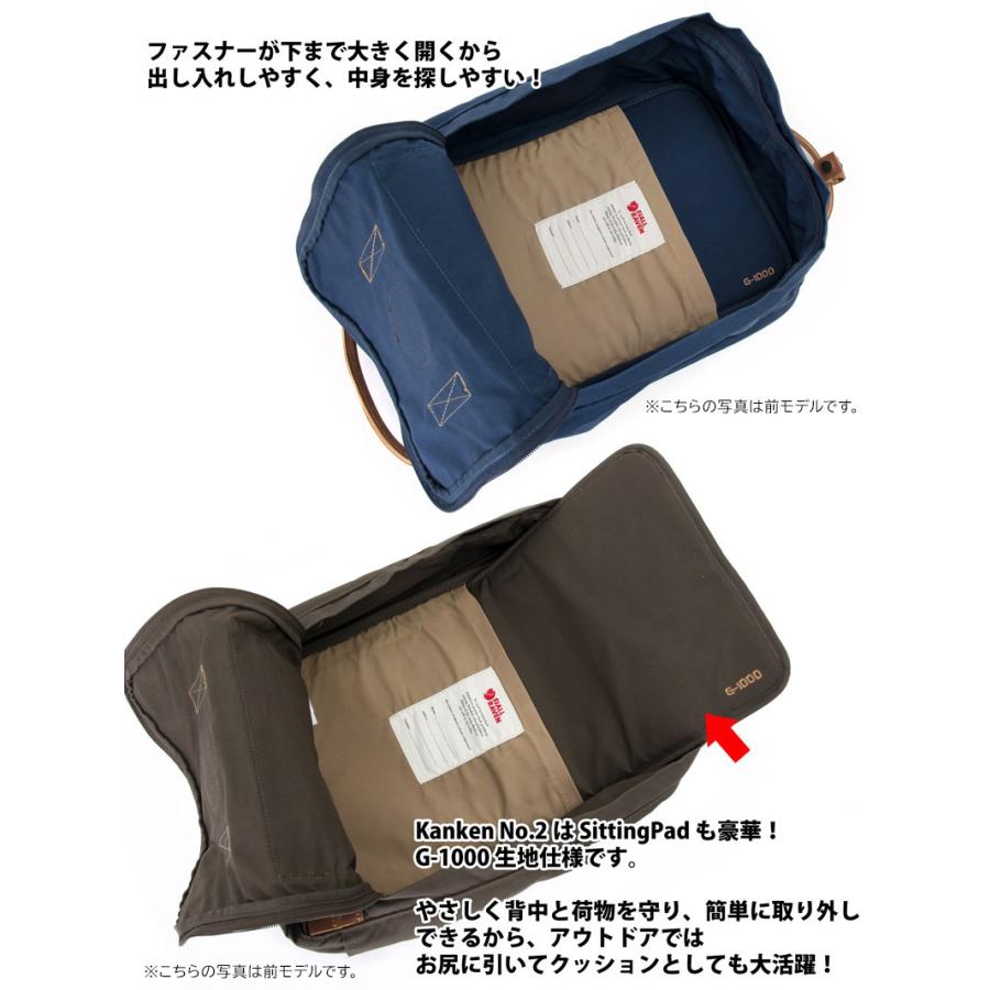 デイパック Fjall Raven フェールラーベン Kanken No. 2 Black Laptop 15 カンケン ブラック ラップトップ fjallraven｜2m50cm｜15