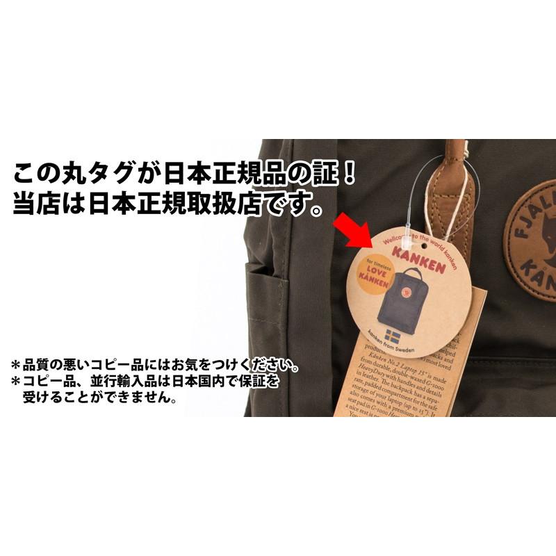 デイパック Fjall Raven フェールラーベン Kanken No. 2 Black Laptop 15 カンケン ブラック ラップトップ fjallraven｜2m50cm｜17