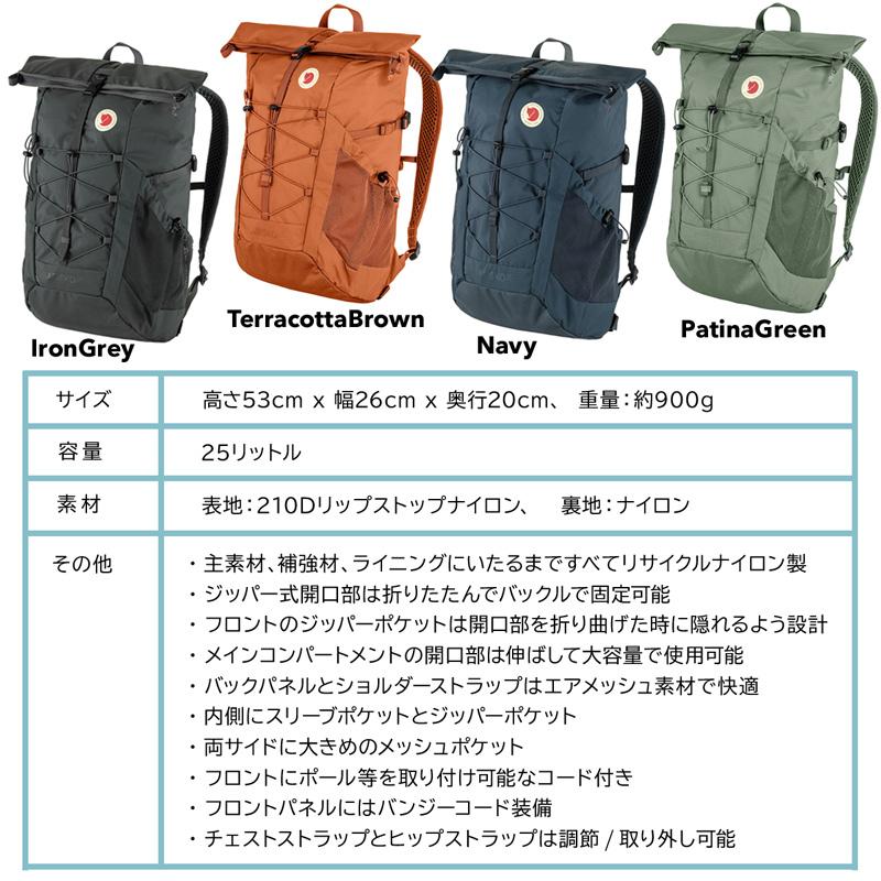 デイパック Fjall Raven フェールラーベン Abisko Hike Foldsack アビスコ ハイク フォールドサック fjallraven｜2m50cm｜17