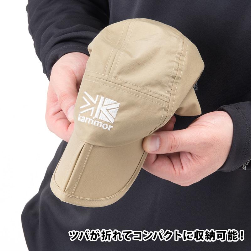 帽子 karrimor カリマー folding cap フォールディング キャップ 折りたたみ｜2m50cm｜11