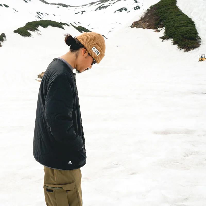 POLeR ポーラー AFD×POLER REVERSIBLE QUILTED JACKET リバーシブル 