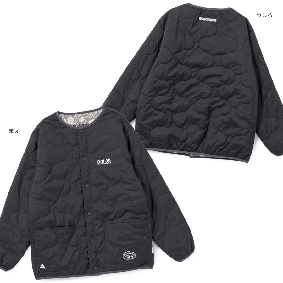 POLeR ポーラー AFD×POLER REVERSIBLE QUILTED JACKET リバーシブル 