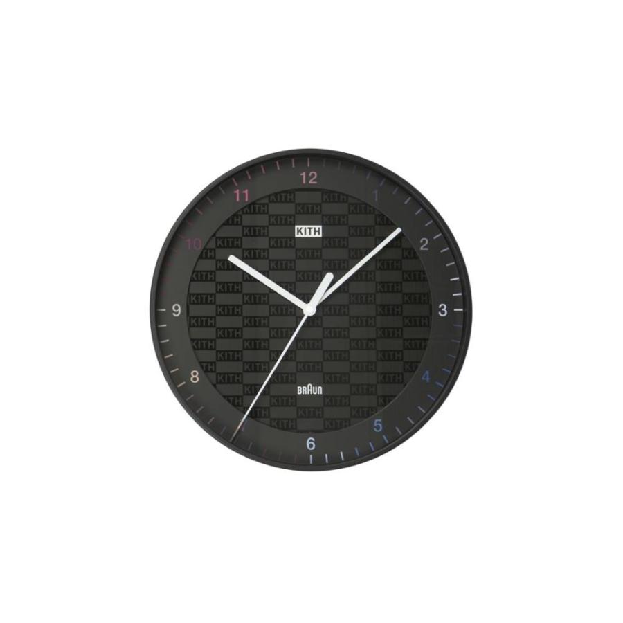 Kith for Braun BC17 Wall Clock Black 時計 | demosophy.com
