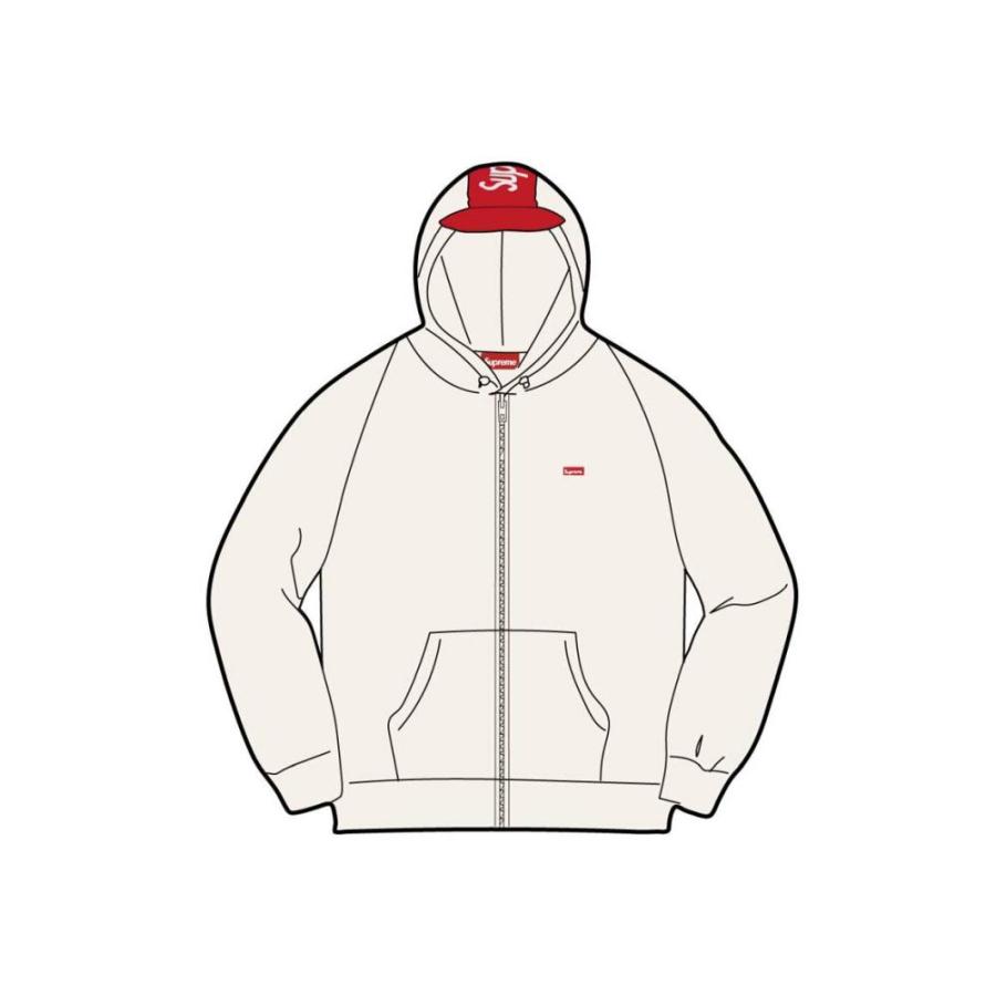 supreme brim zip up hoodie