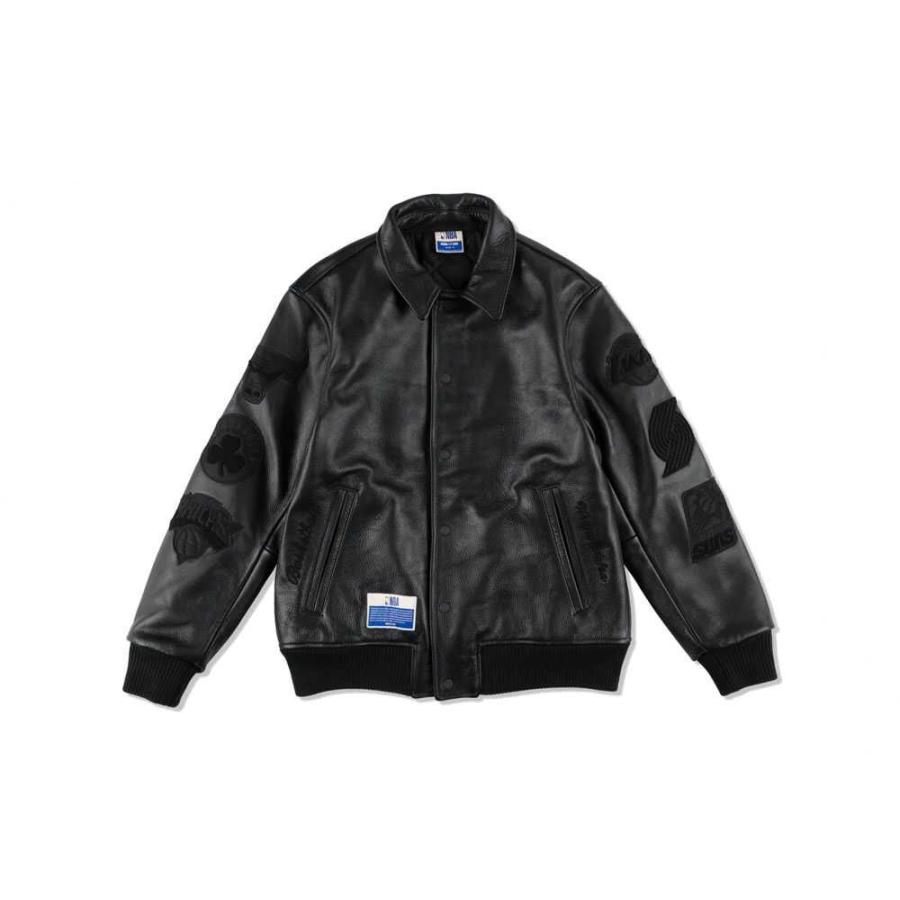 NBAxWDS Leather Melton Jacket | www.jarussi.com.br
