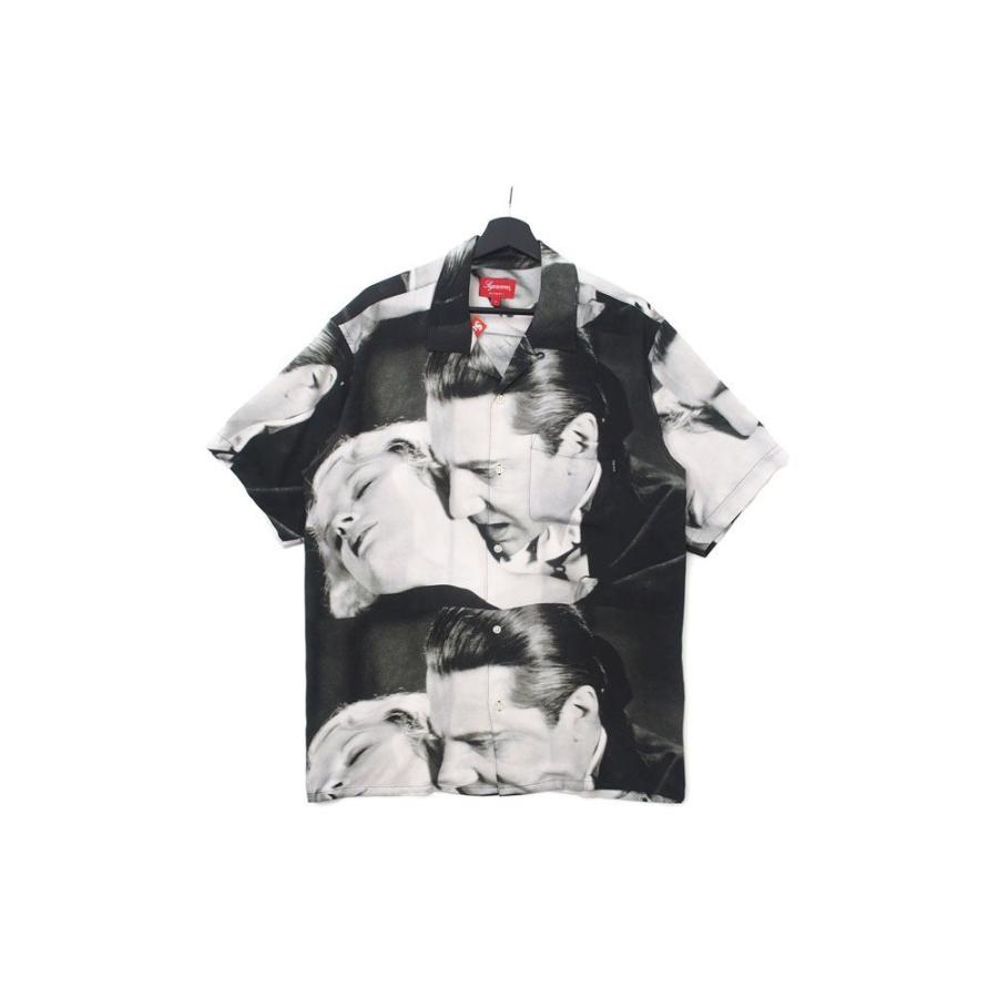 Supreme Bela Lugosi Rayon S/S Shirt White M 首相発言を評価