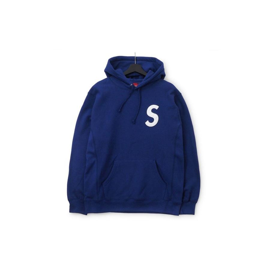 男の子向けプレゼント集結 Supreme S Logo Hooded Sweatshirt Blue S パーカー