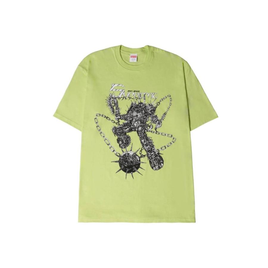 オシャレ Supreme Spikes Tee Neon Green L - トップス