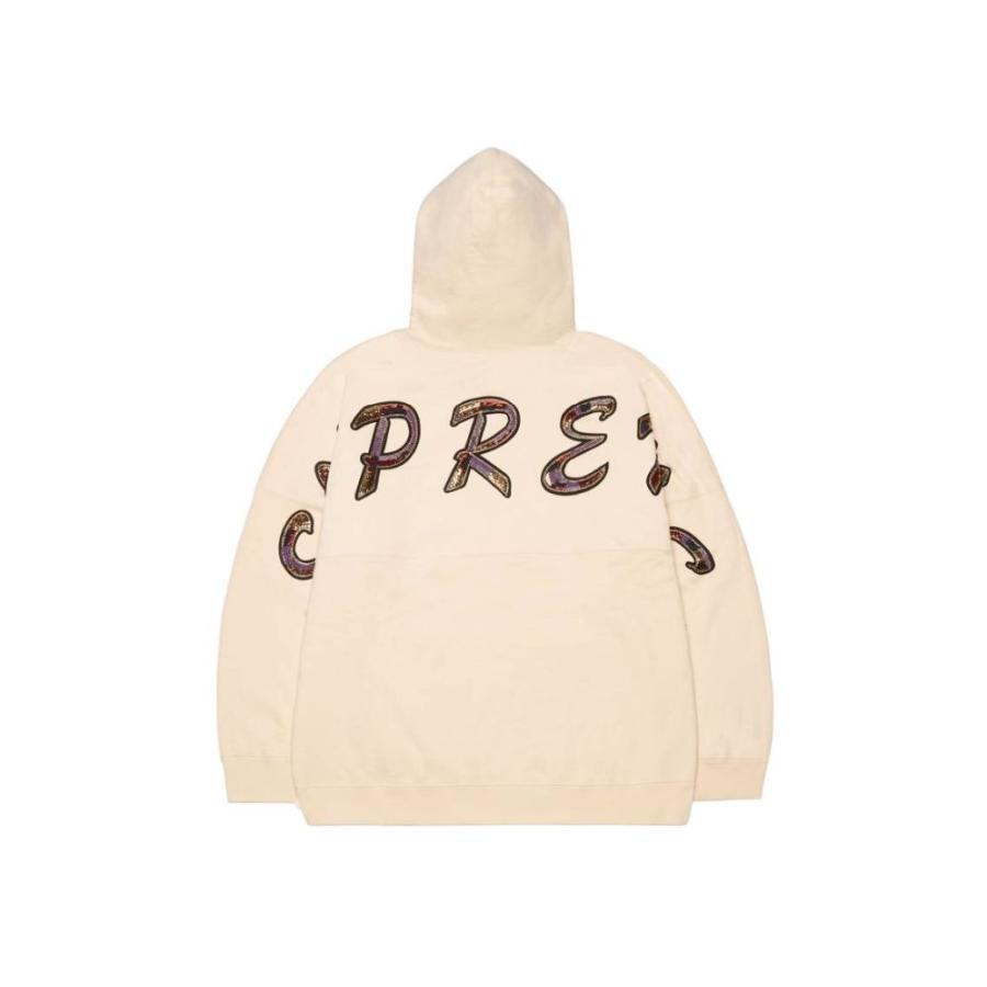 Supreme Beaded Hooded Sweatshirt ナチュラル M www.autantledire.com
