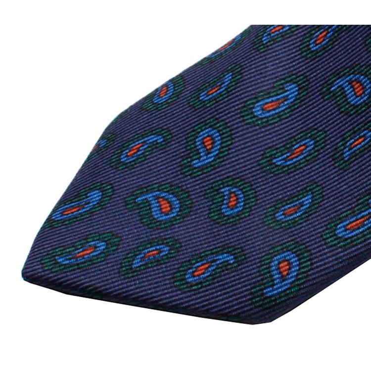 【Drake’s／ドレイクス】シルクネクタイ ネイビー ほぼ未使用 英国製 ビームスF別注ドレイクス Drakes ネイビーシルクネクタイ ビームスF