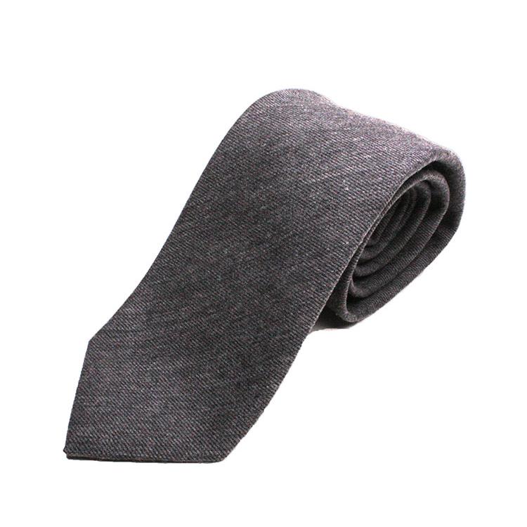 FRANCO BASSI　フランコバッシ　ネクタイ　正規取扱店　FRANCO BASSI-A429-A-2　ウールシルクグレーソリッド | FRANCO BASSI
