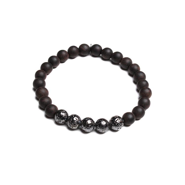 TATEOSSIAN（タテオシアン）ブレスレット　正規取扱店　BR0694-Lava Bead Black | TATEOSSIAN