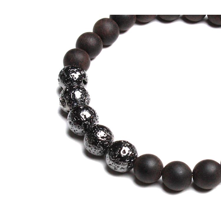 TATEOSSIAN（タテオシアン）ブレスレット　正規取扱店　BR0694-Lava Bead Black | TATEOSSIAN | 03