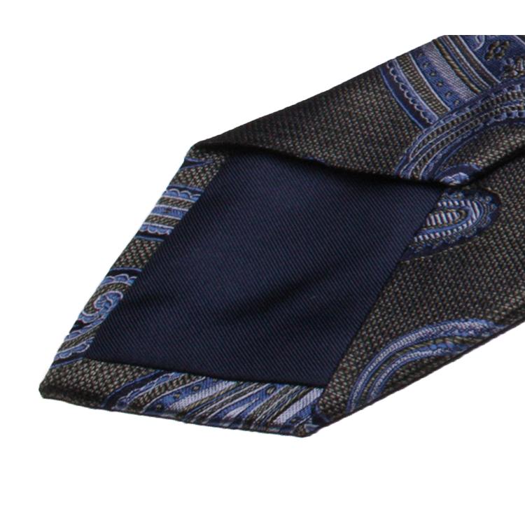 FRANCO BASSI　フランコバッシ　ネクタイ　正規取扱店　FRANCO BASSI-C080-A-5　グレーペイズリー | FRANCO BASSI | 05