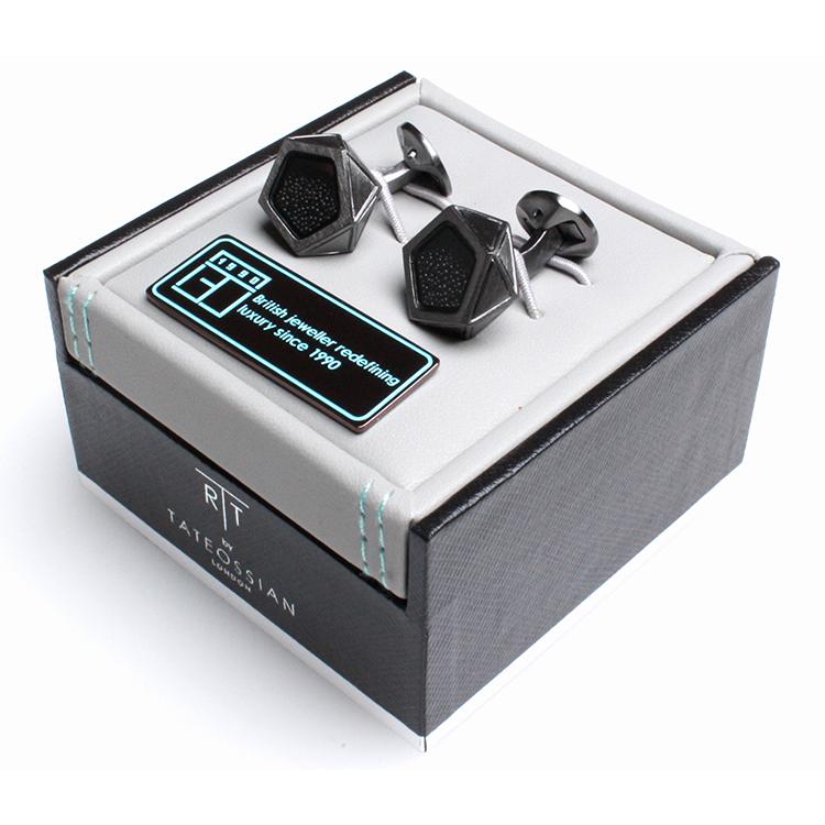 TATEOSSIAN（タテオシアン）カフリンクス　日本販売店　CF0446-Black Caviar Beads | TATEOSSIAN | 05