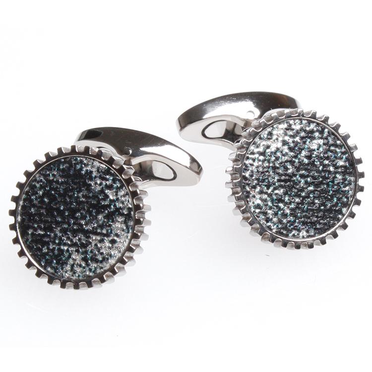 TATEOSSIAN（タテオシアン）カフリンクス　日本販売店　CF0464-Metalic Silver