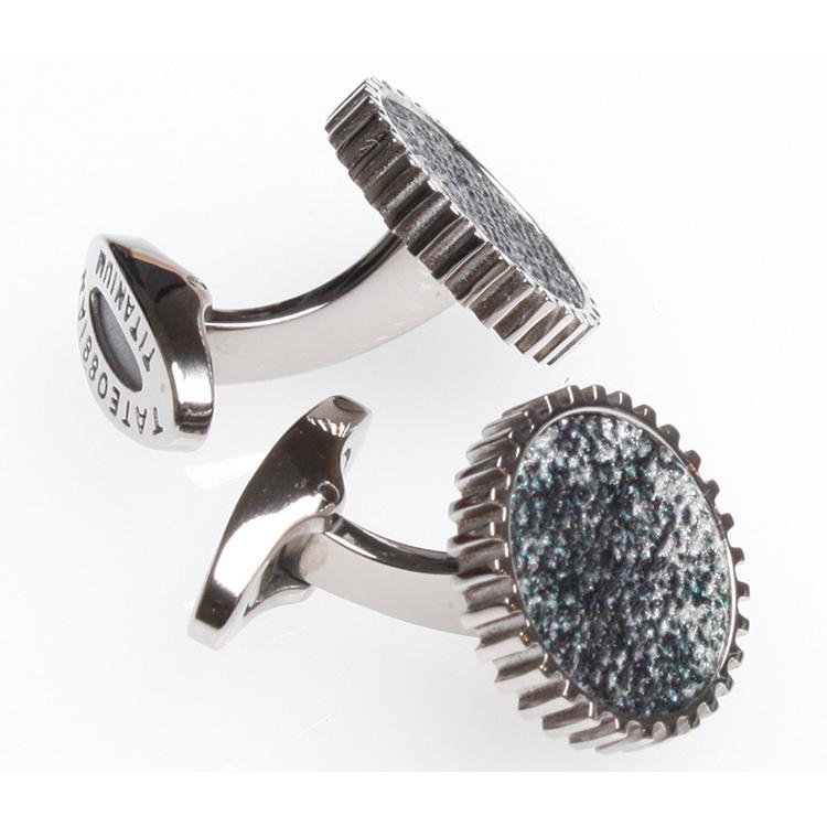 TATEOSSIAN（タテオシアン）カフリンクス　日本販売店　CF0464-Metalic Silver TATEOSSIAN タテオシアン タテオシアンは J2500876976(21879円)
