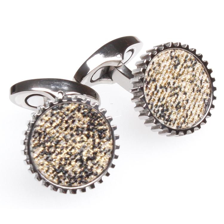 TATEOSSIAN（タテオシアン）カフリンクス　日本販売店　CF0465-Metalic Gold | TATEOSSIAN | 01