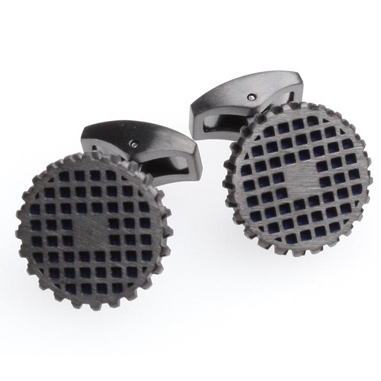 TATEOSSIAN（タテオシアン）カフリンクス　日本販売店　CF1204-Blue Enamel | TATEOSSIAN