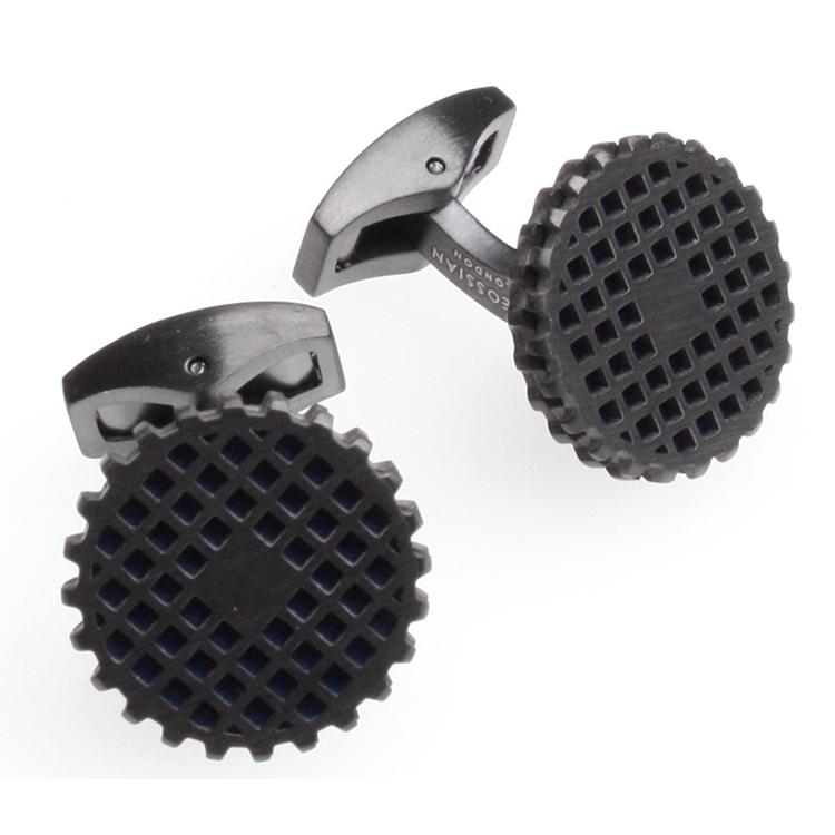 TATEOSSIAN（タテオシアン）カフリンクス　日本販売店　CF1204-Blue Enamel | TATEOSSIAN | 01