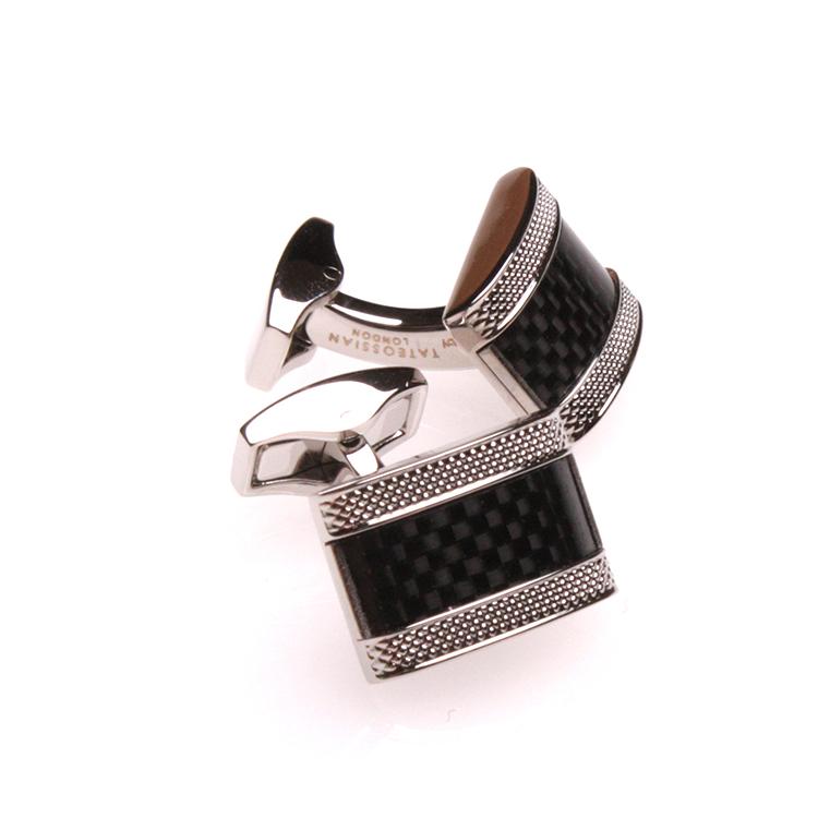 TATEOSSIAN（タテオシアン）カフリンクス　日本販売店　CL2023　Palladium & Black Carbon | TATEOSSIAN | 01