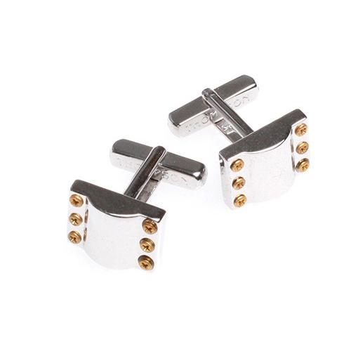 TATEOSSIAN『タテオシアン』THOMPSON『トンプソン』カフリンクス　正規取扱店　CL2236-Vices/Rect/Rhodium | TATEOSSIAN