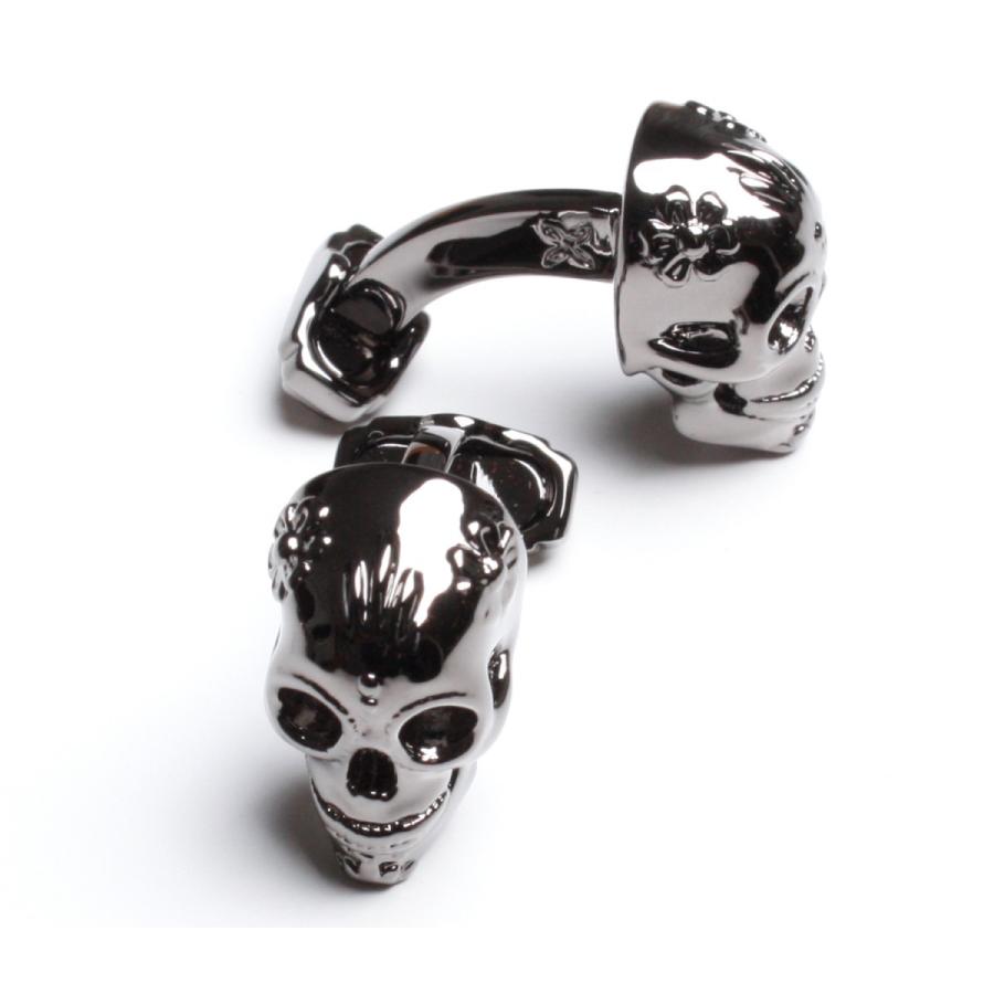 TATEOSSIAN『タテオシアン』THOMPSON『トンプソン』カフリンクス　正規取扱店　CL6576-Gunmetal | TATEOSSIAN | 01