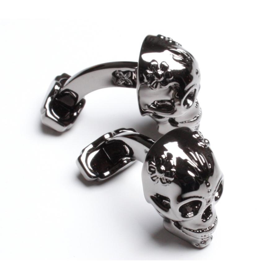 TATEOSSIAN『タテオシアン』THOMPSON『トンプソン』カフリンクス　正規取扱店　CL6576-Gunmetal | TATEOSSIAN | 02