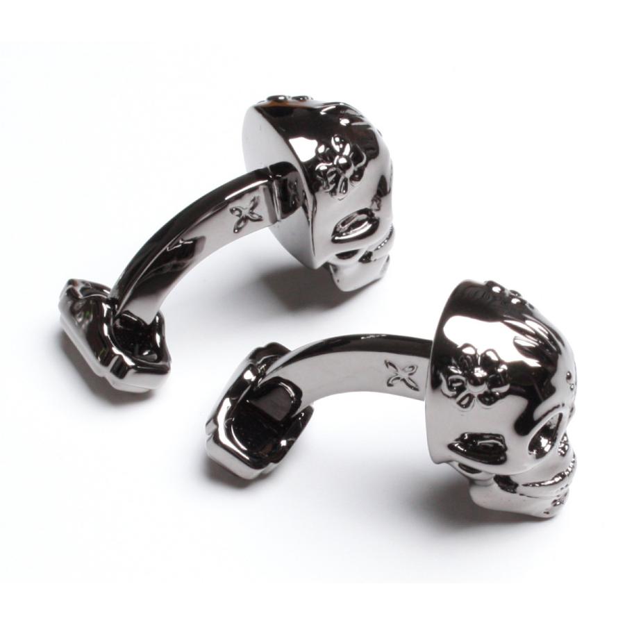 TATEOSSIAN『タテオシアン』THOMPSON『トンプソン』カフリンクス　正規取扱店　CL6576-Gunmetal | TATEOSSIAN | 03