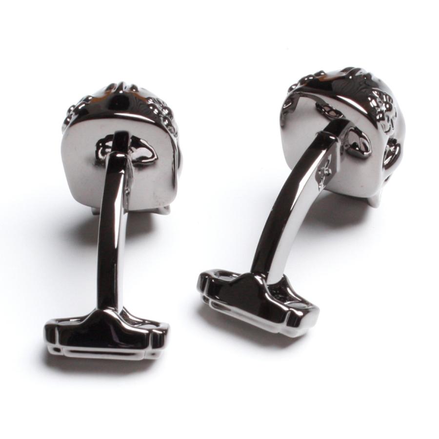 TATEOSSIAN『タテオシアン』THOMPSON『トンプソン』カフリンクス　正規取扱店　CL6576-Gunmetal | TATEOSSIAN | 04