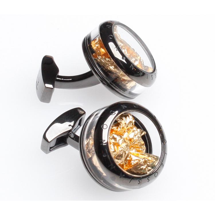 カフリンクス　タテオシアン TATEOSSIAN タテオシアン SILVER CORONATION REGALIA SPINNING