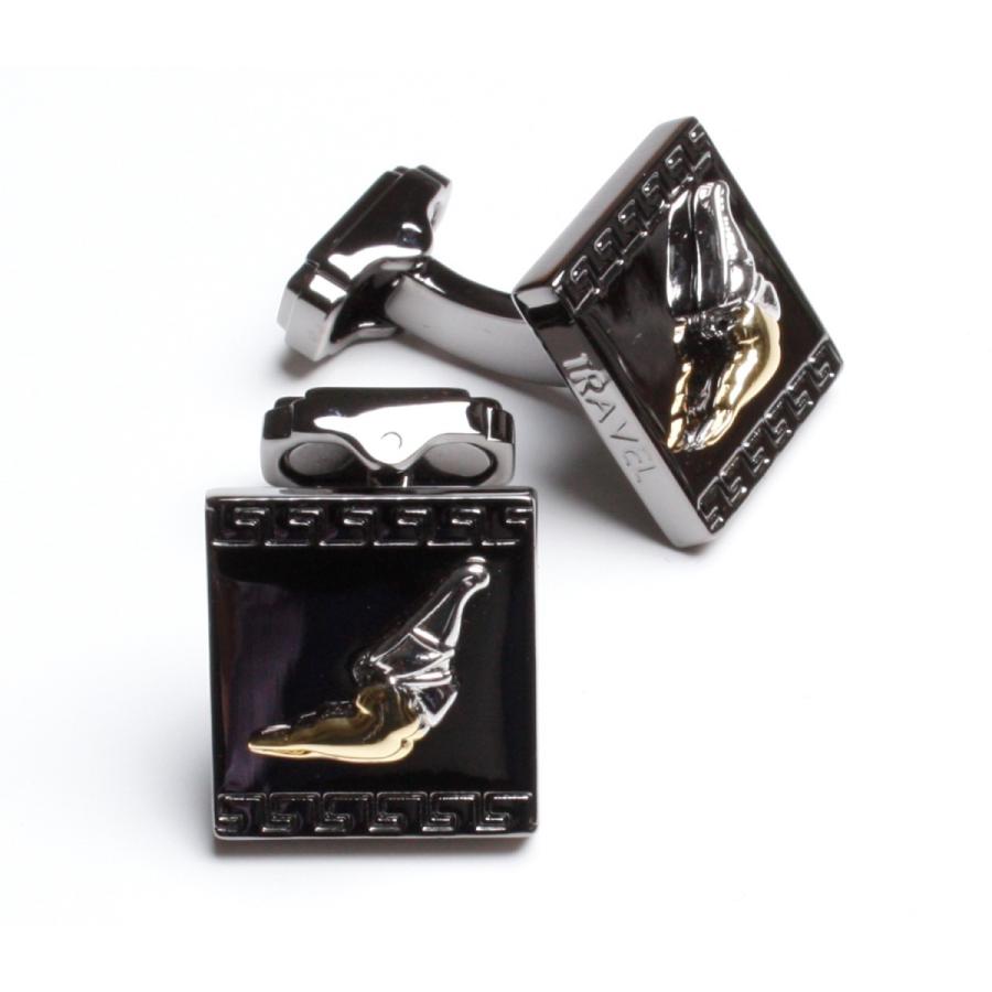 TATEOSSIAN『タテオシアン』THOMPSON『トンプソン』カフリンクス　正規取扱店　CL8266-Hermes’ Winged Sandals | TATEOSSIAN | 01