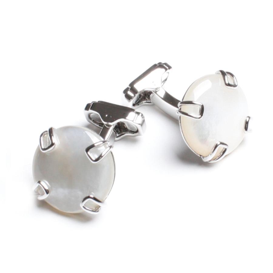 TATEOSSIAN『タテオシアン』THOMPSON『トンプソン』カフリンクス　正規取扱店　CL9234-White Mop | TATEOSSIAN