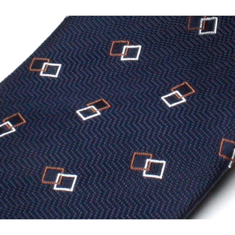 Franco Spada（フランコスパダ）エクスクルーシブネクタイ　日本販売店　FS2649Aネイビー小紋柄 | Franco Spada | 01