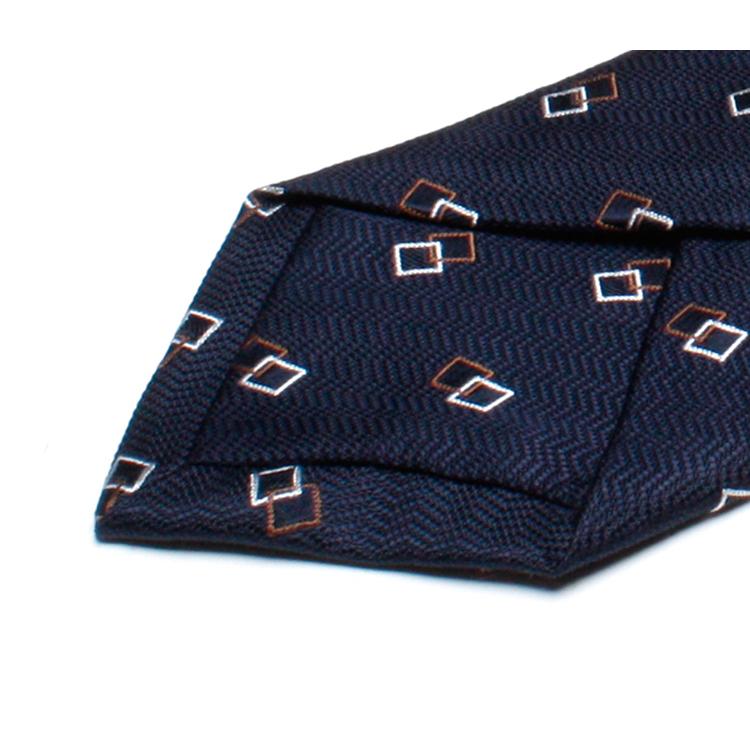 Franco Spada（フランコスパダ）エクスクルーシブネクタイ　日本販売店　FS2649Aネイビー小紋柄 | Franco Spada | 05