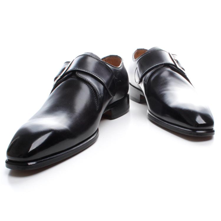 Stefano Branchini （ステファノブランキーニ）日本販売店 シングルモンクストラップ　S3977-NERO |  | 01