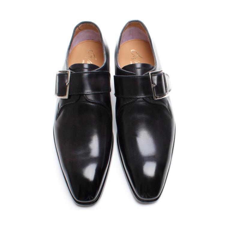 Stefano Branchini （ステファノブランキーニ）日本販売店 シングルモンクストラップ　S3977-NERO |  | 03