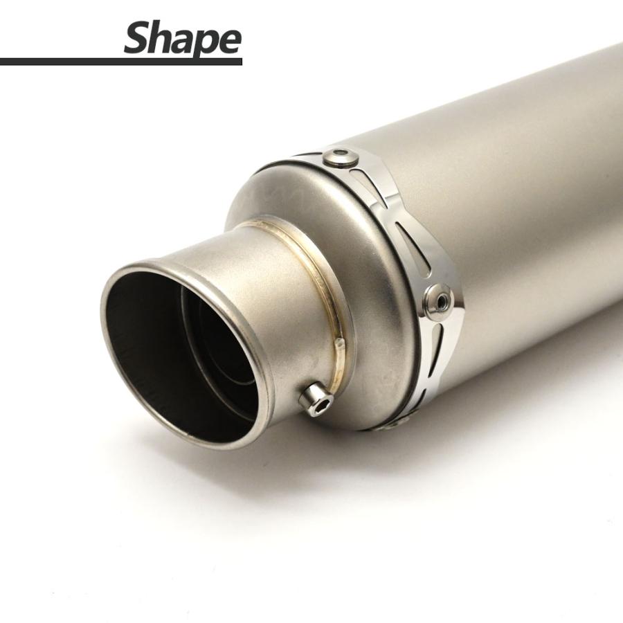 50.8mm 50.8Φ 汎用 マフラー スリップオンマフラー サイレンサー 50.8mm 50.8Φ 汎用 マフラー スリップオンマフラー サイレンサー